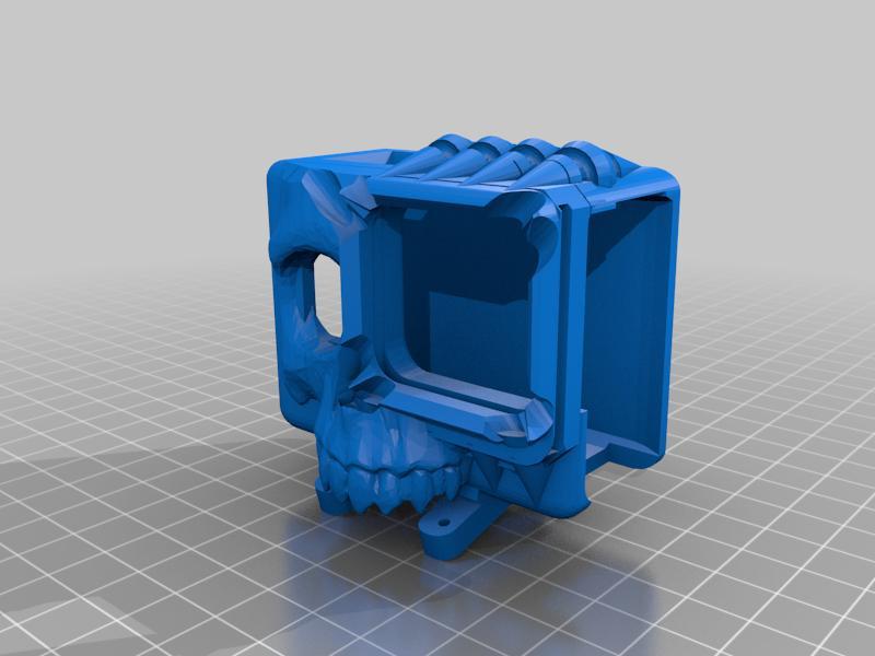 GoPro Hero 5 6 7 Skull Mount for Diatone Taycan with NDFilter