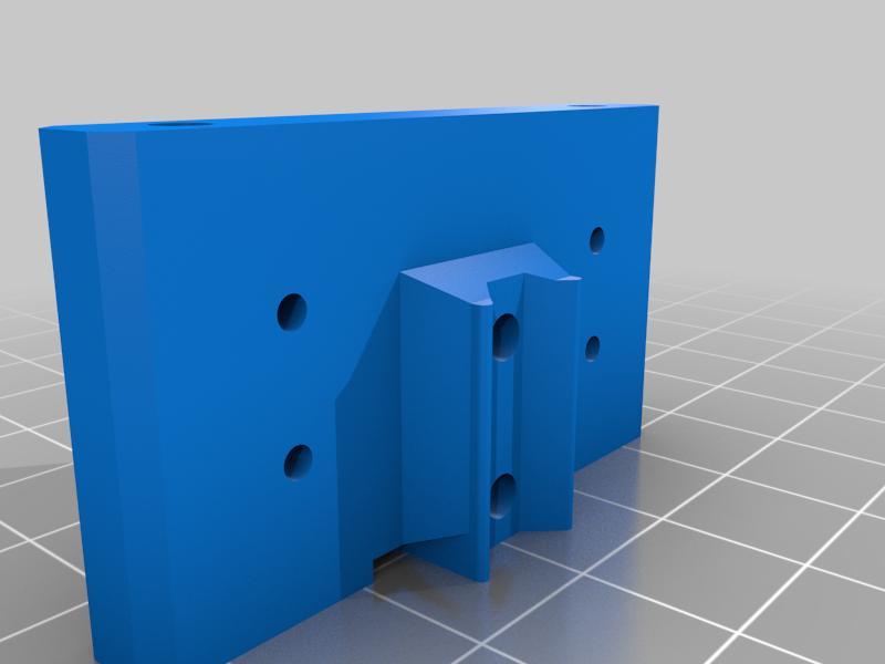 BLV MGN AM8 E3D V6 Hotend Carriage (Adapted vom MGN Cube)