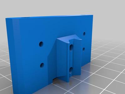 BLV MGN AM8 E3D V6 Hotend Carriage (Adapted vom MGN Cube)