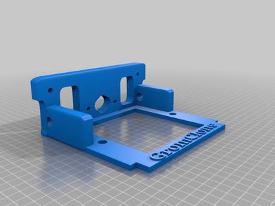 Grom clone L plate holder