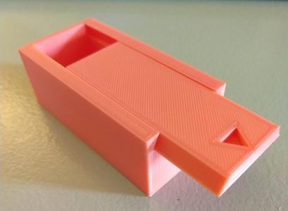 Slide Top Box (Easy Print)