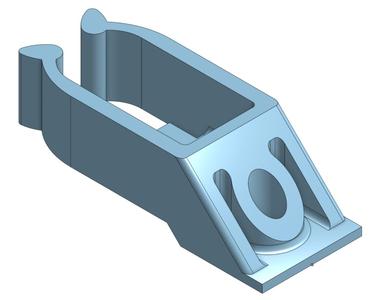 Solifer caravan doorlock clip