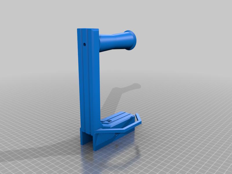 Spool Holder to snap/screw on 25mm Buko profile