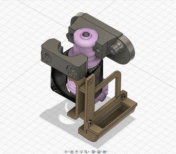 e3d_v6 mount for Anet e16