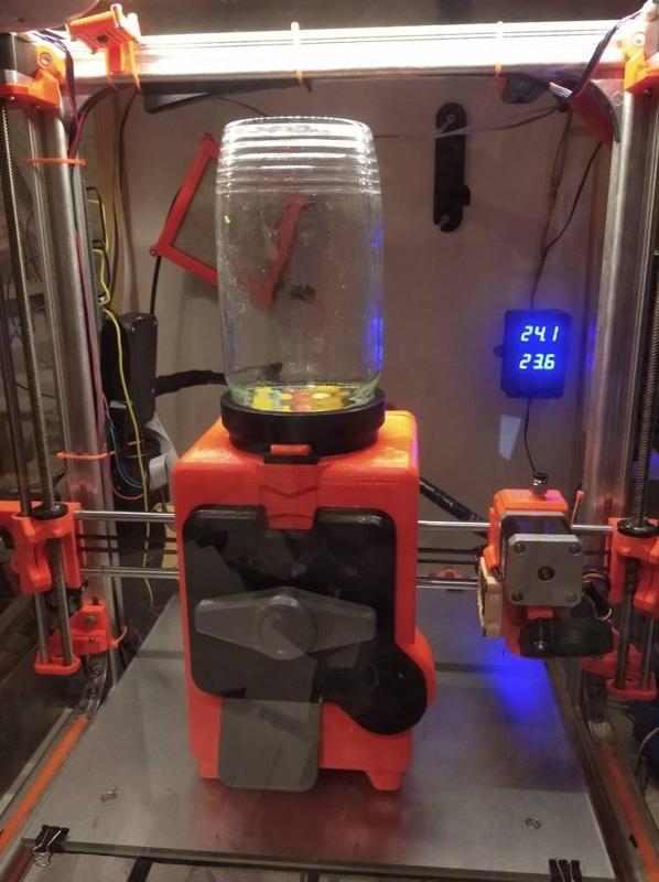 0.7L jar mount