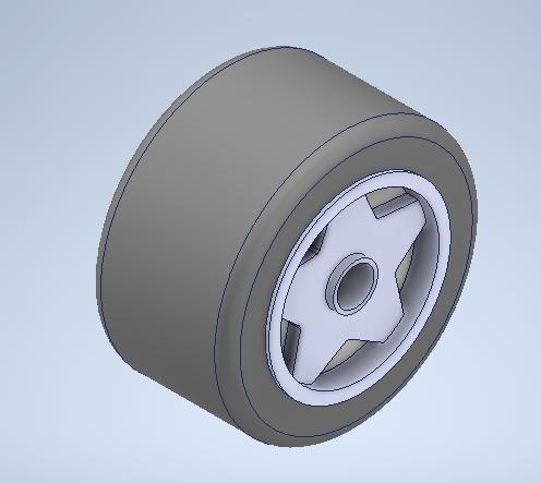 Large Wheel from Incredibles Infrared Car