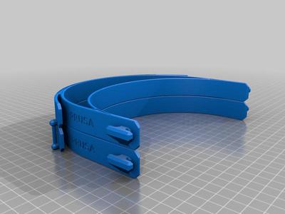 COVID19 Mask (Prusa RC3) Double Stack Easy to Separate