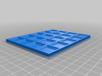 Support for screw removed