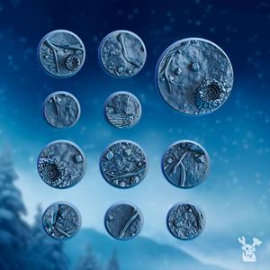 Stormbringers Frozen Forest Bases Set