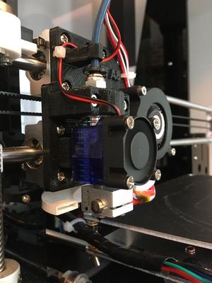 ANET A8 Hot End E3D v6 mount plate