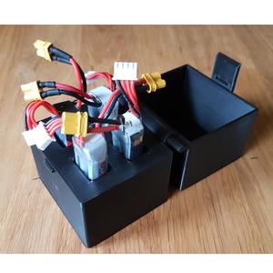 Battery storage 4x 300mw 3S Lipo