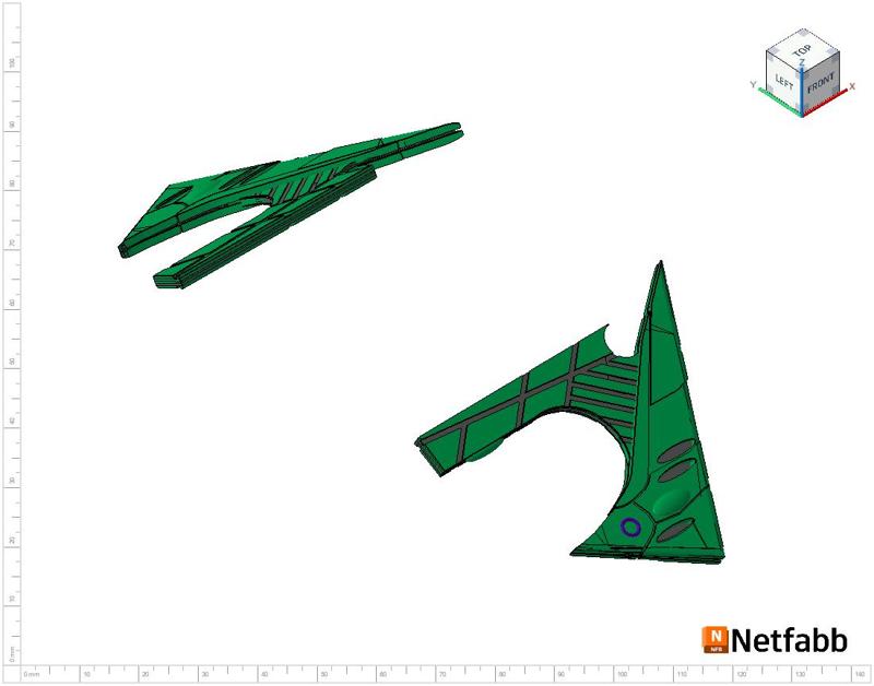 Space Elf Gravtank Upgrade- Wings