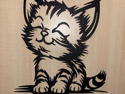 Cat Kitten Wall Decoration