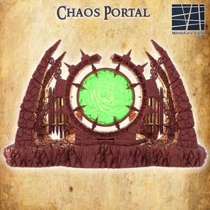 Chaos Portal - Tabletop Terrain - 28 MM