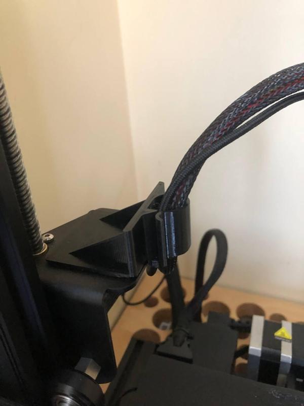 Ender 3 V2 neo Extruder Cable Guide