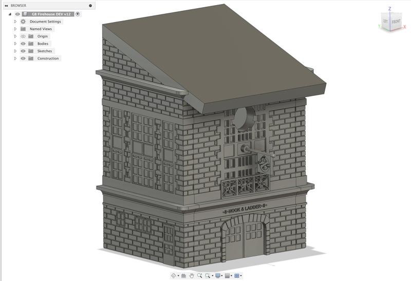 Ghostbusters Firehouse Birdhouse