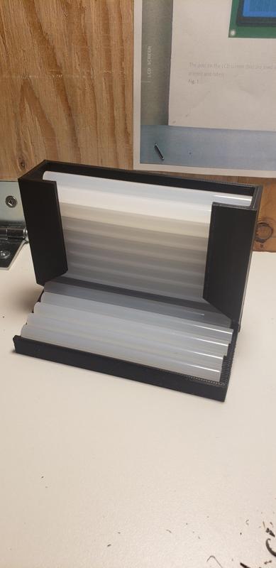 Hot Glue Stick Distibutor (support free) fixed