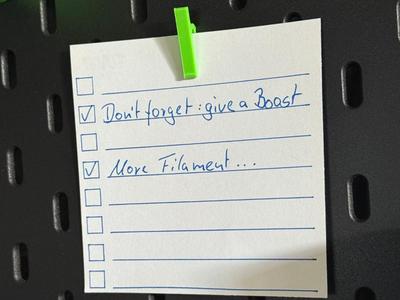 Note Holder Clip for Ikea Skadis