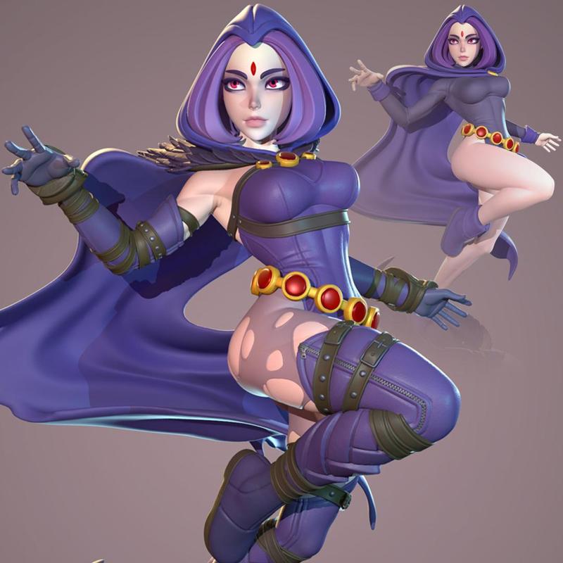 Raven, Multiple Versions, 3D Print STL