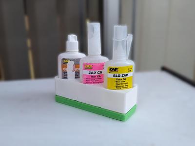Gridfinity Zap glue holder