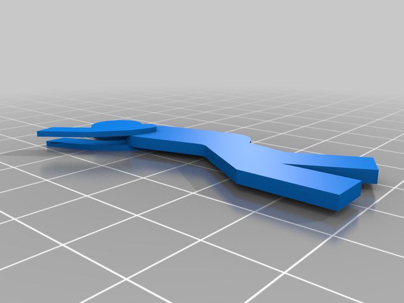 Stickman Montre en haut