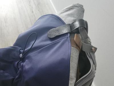 Magnetic hat clip for bag