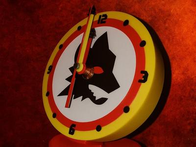 AS Roma Table Clock