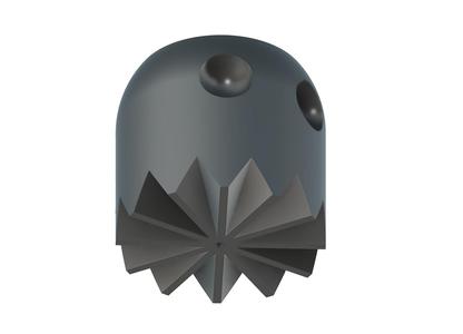 Pacman Ghost Planter with Drainage Hole