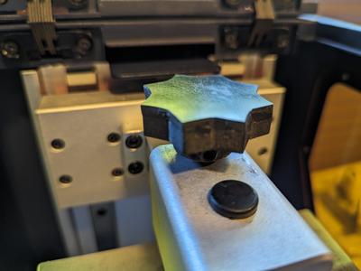 Photon Mono SE build plate replacement knop