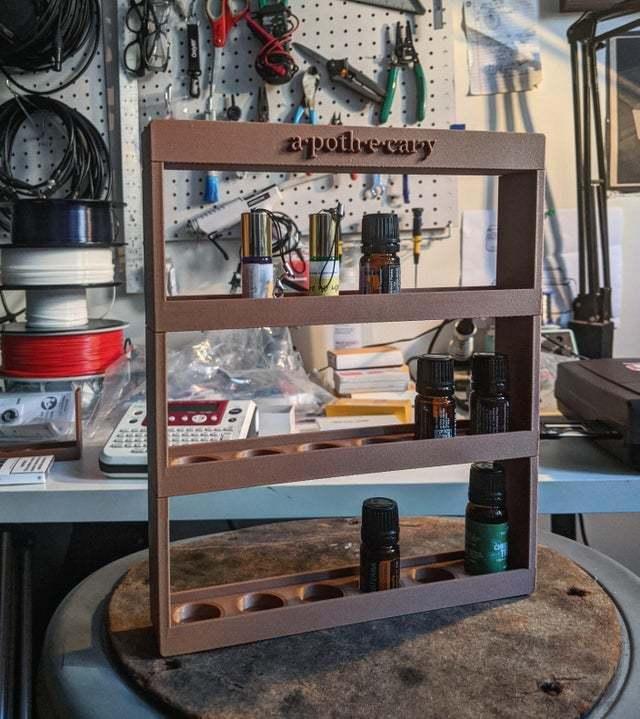 Essential Oils Shelf Unit