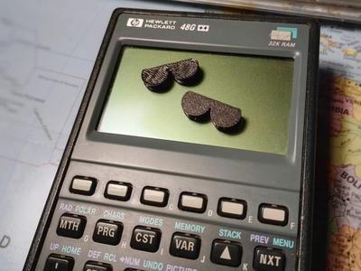 HP48 battery spring foam replacement