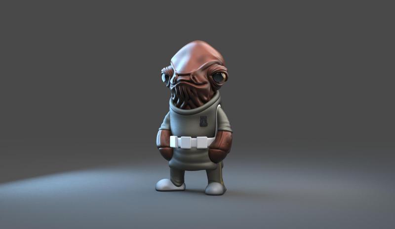 Mini General Ackbar