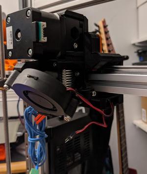 BLV AM8 MGN 12 Adapter for Prusa MK3S Style Extruder