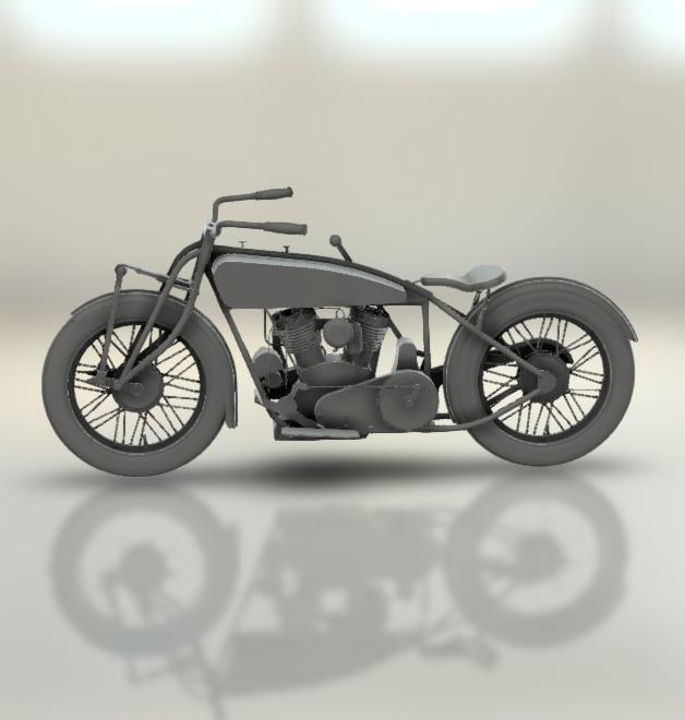 Indian model GE Scout 1923