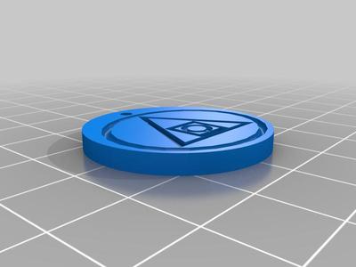 Squared Circle Charm