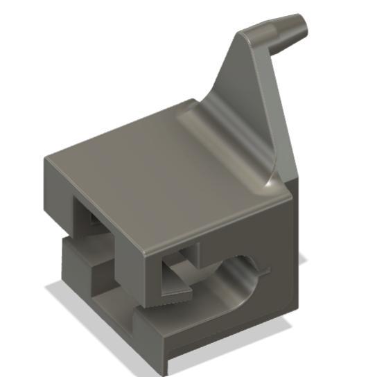 Headlight retainer clip