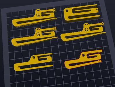 Keys pocket/belt clip holds Keys&Tools