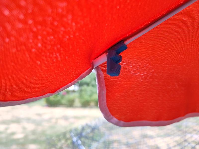 Small hook for parasol / Kaken für Sonnenschirm