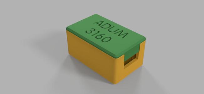 ADUM 3160 USB Isolator case enclosure