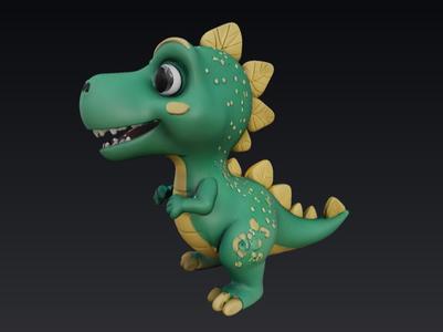 Cute little dinosaur