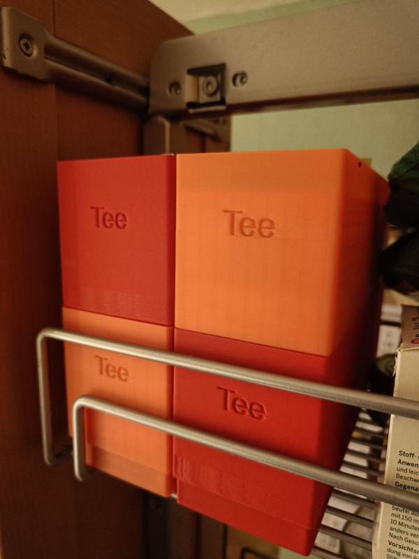 Stackable Tea Bag Box
