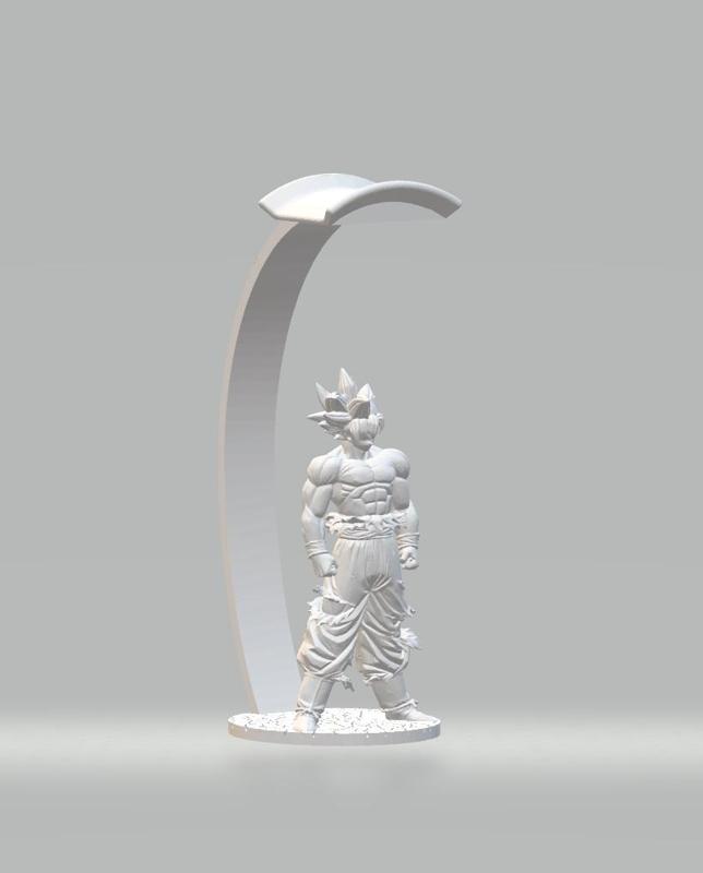 Ultra instinct Goku headphone stand