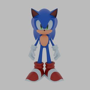 Sonic 3D Model