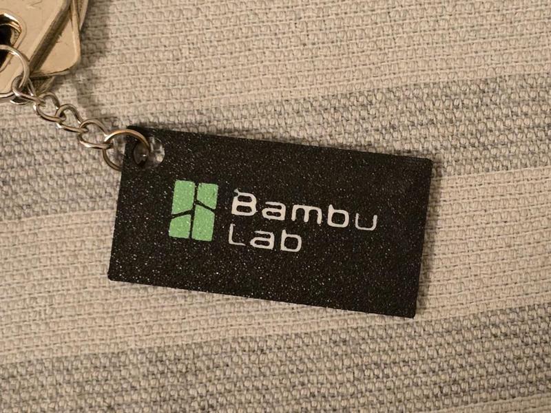 Bambu Lab 3D Printer Keychain Children's Design
