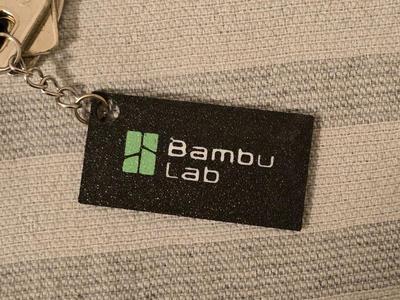 Bambu Lab 3D Printer Keychain Children's Design
