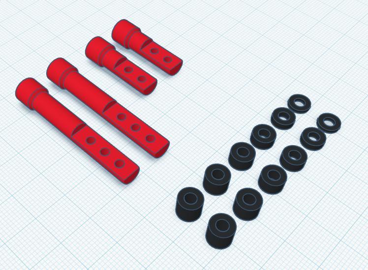 Stealth Invisible RC Car Body Post for Magnet