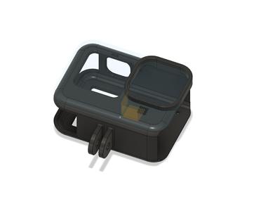 Gopro 9 / 10 / 11 / 12 Protection Case Mount (good for FPV)