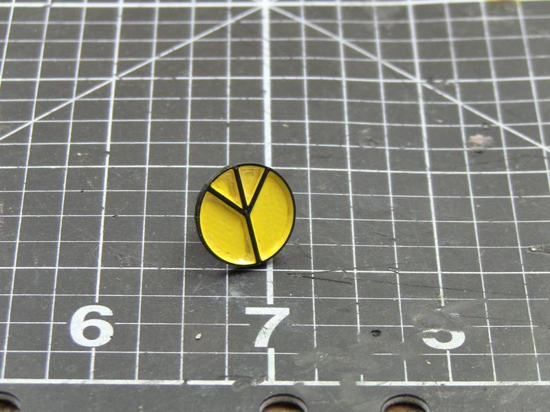 Peace enamel pin