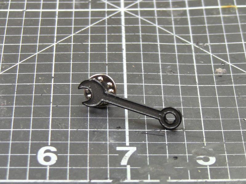 Wrench Enamel pin