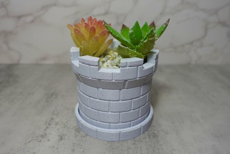 Castle Planter Pot